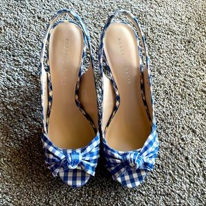 Kelly & Katie Gingham Heel
